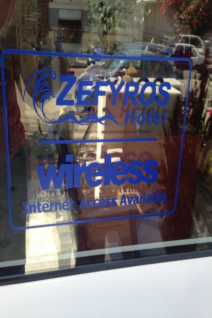 Zefyros Hotel Родос Экстерьер фото